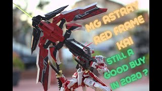 MG Gundam Astray Red Frame Kai  Review Still a good model kit to have [upl. by Twyla]