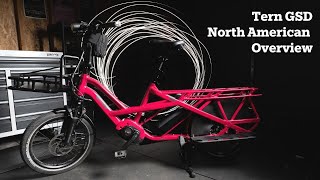 Tern GSD Gen 2 Cargo Bike Detailed Overview for North America [upl. by Garner637]