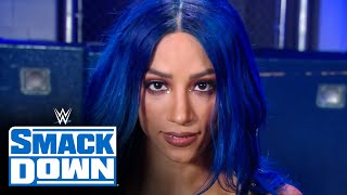 Sasha Banks invites Bayley to meet her in WWE Hell in a Cell SmackDown Oct 9 2020 [upl. by Enilauqcaj731]