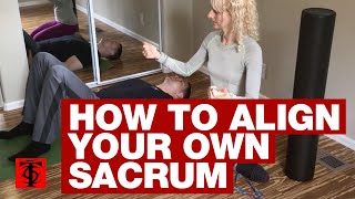 How to Align Your Own Sacrum [upl. by Aguie]