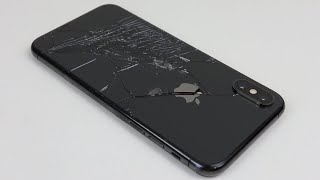 Smashed iPhone XS Restoration [upl. by Ihsorih]