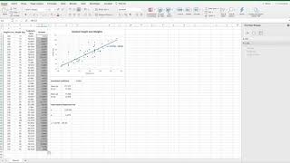 Using Excel  Creating a Residual Plot [upl. by Leumhs]