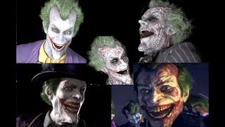 Arkham Series ULTIMATE Joker Laugh Compilation MARK HAMILL [upl. by Nallij]