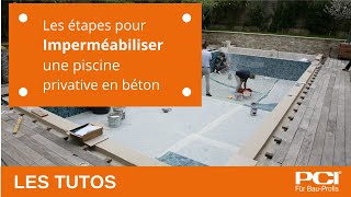 Comment imperméabiliser une piscine en béton [upl. by Osrick]