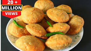 Moong Daal Kachori  Khasta Karari Moong Daal Ki Kachoriyan [upl. by Tnomyar]