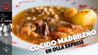 COCIDO MADRILEÑO en olla express I Comando Cocina [upl. by Nivrehs]