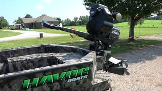 Havoc MSTC Boat Review w Gator Tail 40 HP [upl. by Ominorej]