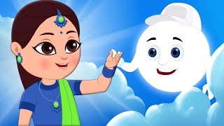 Chanda Mama Pyare Chanda Mama  Hindi Rhymes for Childrens  Kids Tv India  Hindi Nursery Rhymes [upl. by Ellevel829]