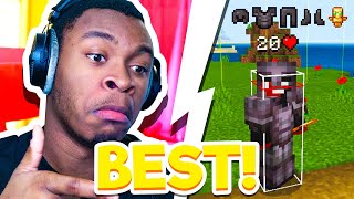 The BEST PvP Client Minecraft Bedrock [upl. by Aube]