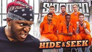 SIDEMEN HIDE AND SEEK IN A PRISON [upl. by Aseefan974]