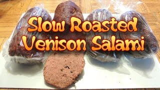 Salami Oven Roasted Venison or Beef [upl. by Alburg]