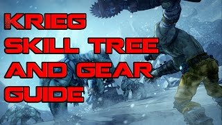 Borderlands Krieg Skill Tree and Gear Guide [upl. by Ermina]