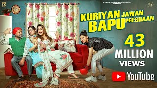 Kuriyan Jawan Bapu Preshaan  Full 4K HD  Full Comedy  Karamjit Anmol  Punjabi Movie  Comedy [upl. by Ahsial]