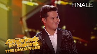 Marcelito Pomoy Takes 4th Place On Champions  Americas Got Talent The Champions [upl. by Leilamag]