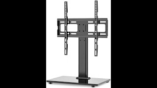 RFIVER Universal Swivel Tabletop TV Stand Base for 3255 inch Flat Curved Screens max 88lbs [upl. by Eisoj300]