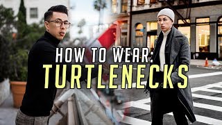 3 Ways to Style TURTLENECKS  Mens Fashion Advice 2018  Gents Lounge [upl. by Rengaw1]