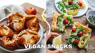 BUDGET FRIENDLY VEGAN SNACK RECIPES 🔥🌱 3 ingredients [upl. by Pruchno]