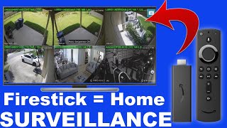 Turn Your Firestick Into A Home Surveillance System  Add your IP cameras to Your Firestick For Free [upl. by Esir]