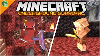 Farming Netherite Debris With Beds  Minecraft Underground Survival Guide 61 [upl. by Etnuad939]