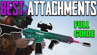 ULTIMATE PUBG ATTACHMENT GUIDE 2022  IMPROVE ACCURACY AND RECOIL  BEST PUBG GRIPS  PUBG SEASON 12 [upl. by Annahpos]