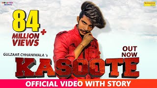 Gulzaar Chhaniwala  KASOOTE Official  New Haryanvi Songs Haryanavi  Latest Haryanvi Songs [upl. by Iatnahs]