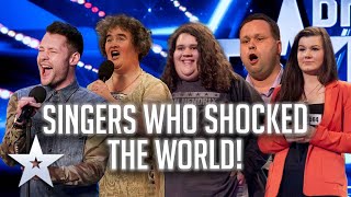 SINGERS WHO SHOCKED THE WORLD  Britains Got Talent [upl. by Retluoc134]