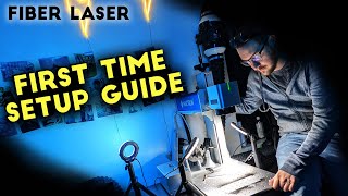 How to Set Up A New Fiber Laser or Lens  2021 UPDATED  Laser Engraving First Time Setup [upl. by Ceciley]