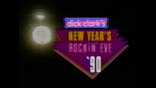 1990 New Years Eve  ABC Dick Clark [upl. by Nessy456]