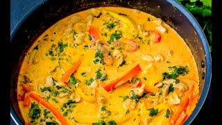 Thai Red Chicken Curry [upl. by Oloap]