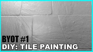 DIY Tile Painting BYOT 1 [upl. by Pol]