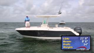 Robalo R222 Test 2014 By BoatTestcom [upl. by Nivalc]