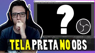 Como resolver TELA PRETA OBS Studio 2021 [upl. by Pas]