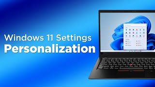 Windows 11 Settings Personalization [upl. by Oz]