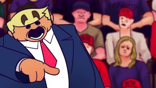 Oney Plays Animated  Trump vs Linkara vs Nostalgia Critic [upl. by Lala382]