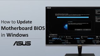 How to Update ASUS Motherboard BIOS in Windows  ASUS SUPPORT [upl. by Salomo]