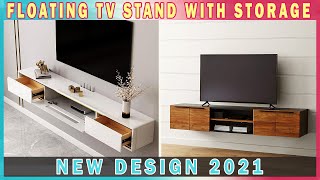 MODERN amp STYLISH 30 Floating TV Stand With Storage Ideas [upl. by Ikaz]