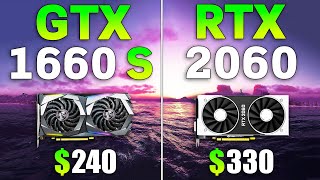 GTX 1660 SUPER vs RTX 2060 Test in 10 Games [upl. by Elizabet]