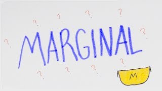 quotMarginalquot Explained in 90 Seconds  Economics [upl. by Ylrehc]