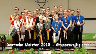 DMV Elmshorn 2018  Gruppenvoltigieren Top 3 [upl. by Nerwal]