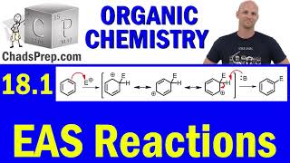 181 Electrophilic Aromatic Substitution  Organic Chemistry [upl. by Nahshunn]