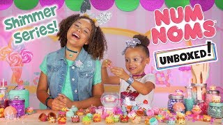 UNBOXED  Num Noms  Season 3 Episode 5 Shimmer Series Num Noms amp Shimmer Playset [upl. by Tannen]