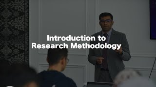 Research Methodology Lecture Series Episode 1 [upl. by Nawak]