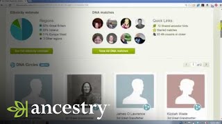 AncestryDNA  Cousin Matches and DNA Circles  Ancestry [upl. by Uht531]