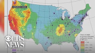 New USGS map shows increased earthquake risks in Bay Area [upl. by Eninnej539]