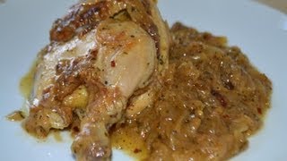 Poulet Yassa oignon caramélisé  Cuisine Sénégalaise [upl. by Rebliw]