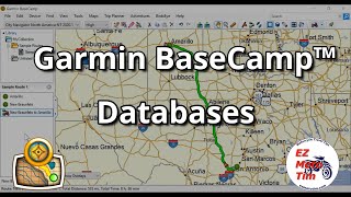 Garmin BaseCamp™ Managing Databases [upl. by Dosi]