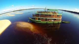 Brazil Amazon Jungle Tour  JacareAcu River Cruise [upl. by Leeth602]