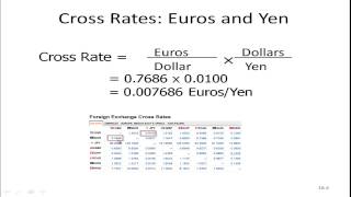 Foreign Exchange Rates  Cross Rates [upl. by Mortimer]