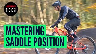 Everything You Need To Know About MTB Saddle Position  GMBN Guide To Bike Setup [upl. by Esiled869]