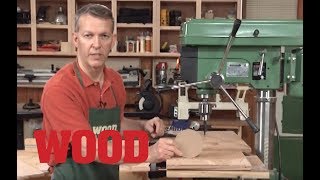 Drill Press Basics  WOOD [upl. by Einna]